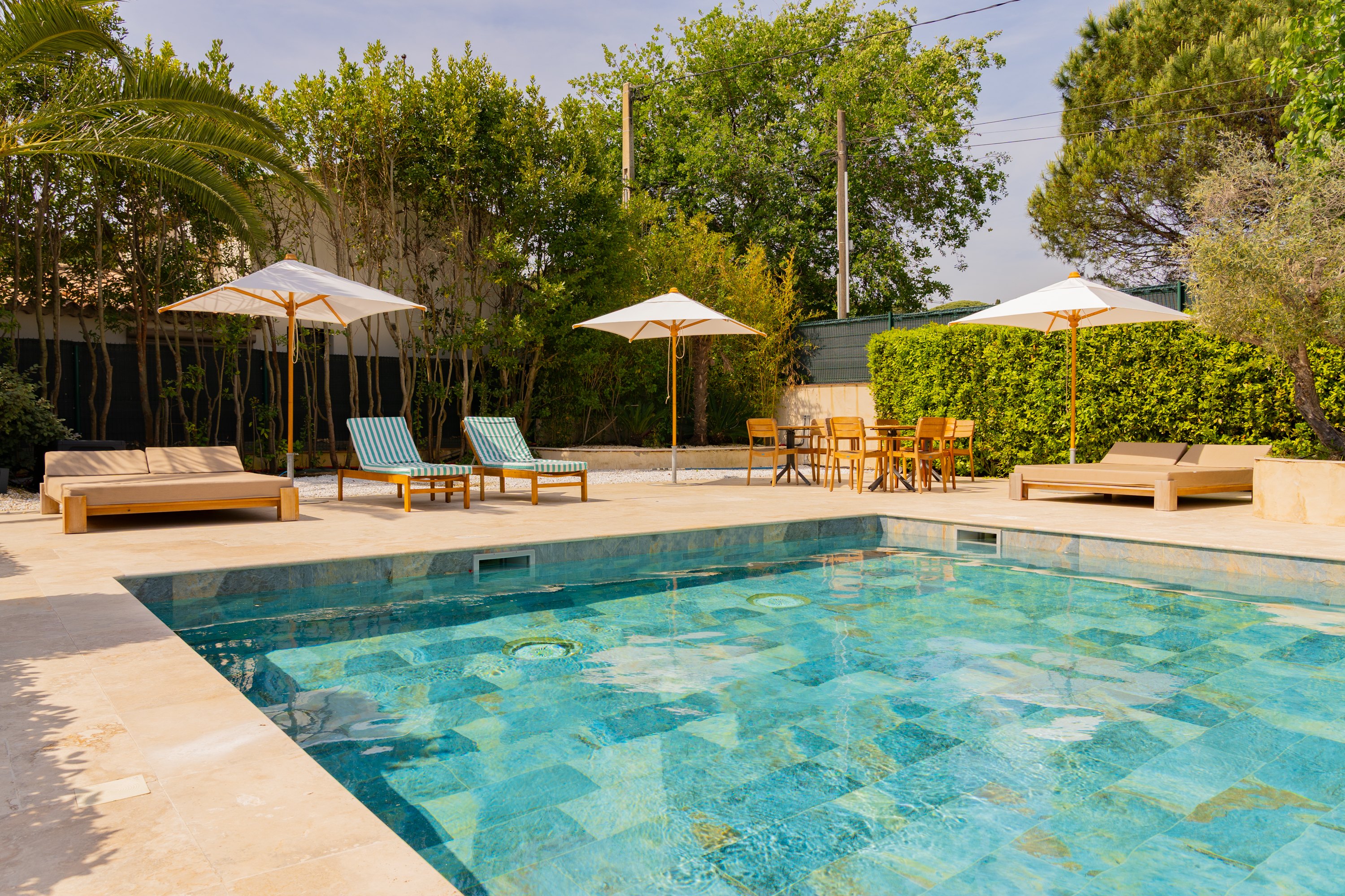 Lou Saint-Tropez - Piscine et jardin